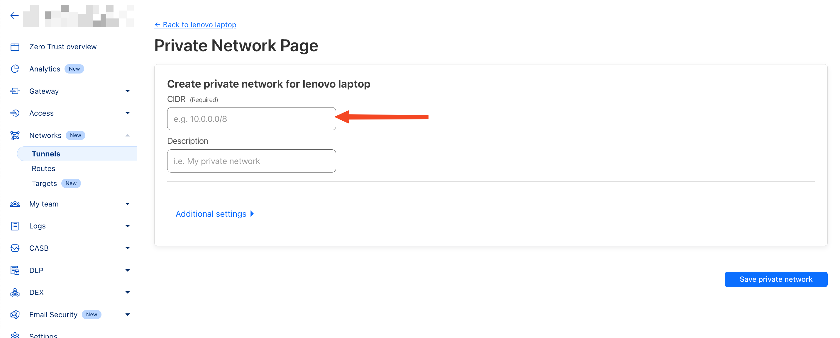 Local IP Address